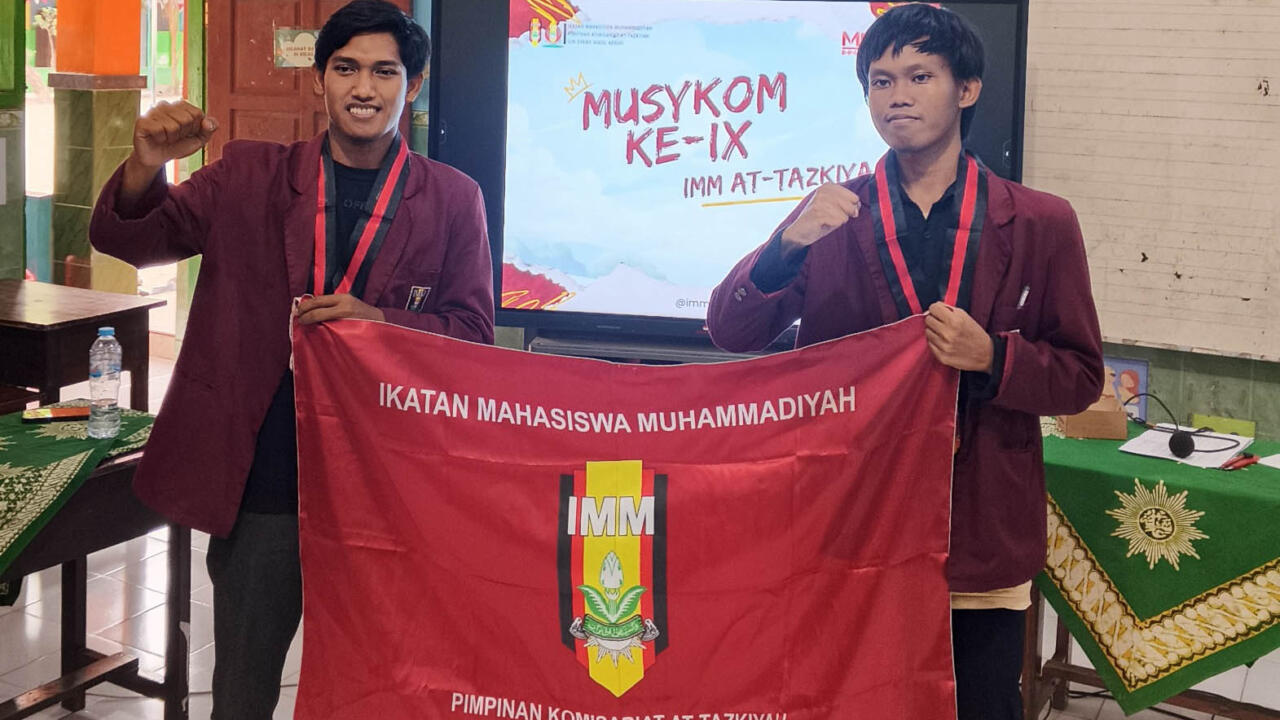 Musykom Ke-IX, Nur Fadza Wangba Ramadhana Ketua Umum PK IMM At-Tazkiyah UIN Syekh Wasil Kediri Periode 2026/2027