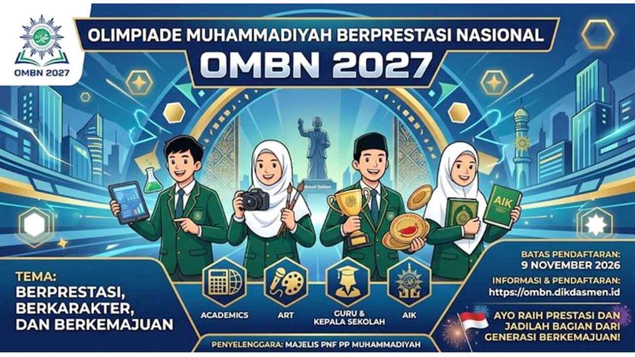 OMBN 2027 Dibuka: Muhammadiyah Panggil Bakat Terbaik Nasional