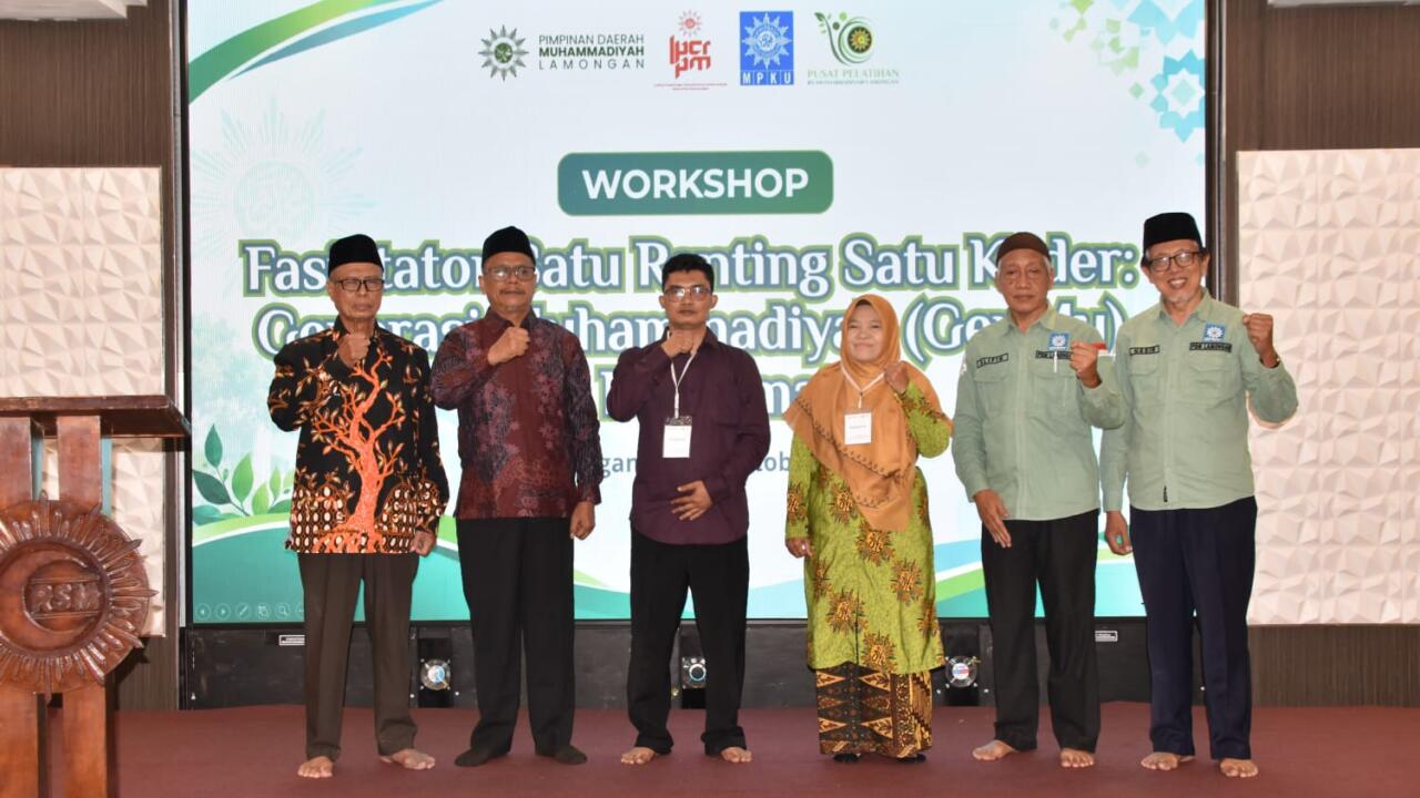 PDM Lamongan Menggelar Pelatihan Fasilitator Satu Ranting Satu Kader