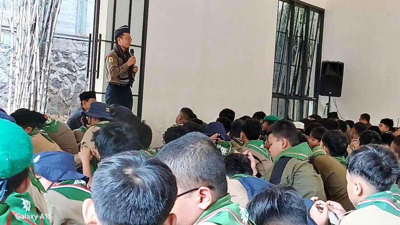 Peserta Jambore Hizbul Wathan SD/MI Muhammadiyah Surabaya Gelar Salat Istisqa