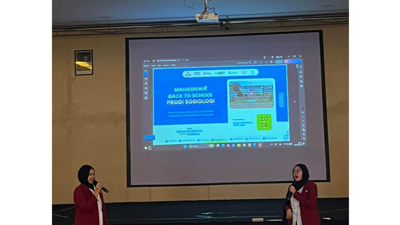 Program Back to School, Mahasiswa Sosiologi UMM Sapa 300 Siswa SMK Muhammadiyah Lumajang 