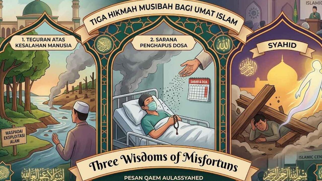 Tiga Hikmah Musibah Bagi Umat Islam