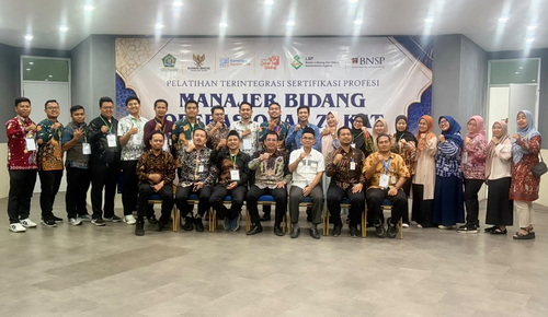 Peserta sertifikasi pengelola zakat yang digelar oleh Kemenag. (ist)